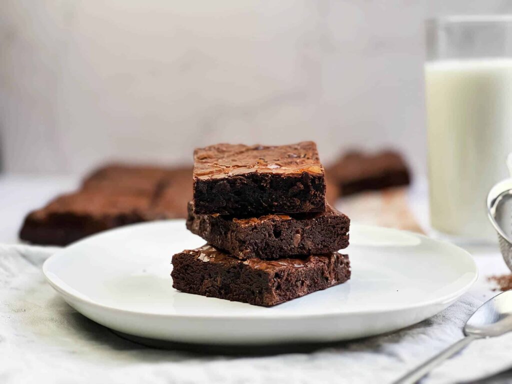 Brown butter brownies