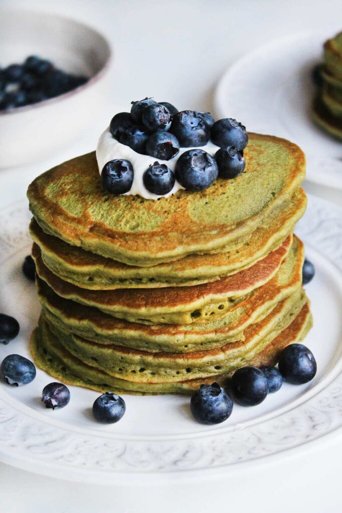Matcha hot cakes recipe
