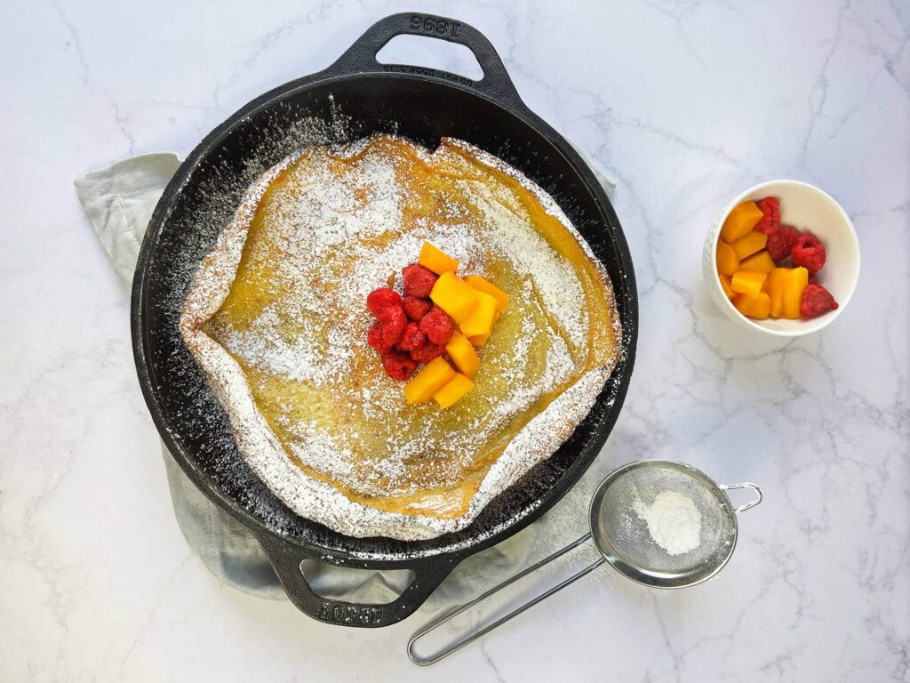 Dutch baby pancake o pancake Alemán