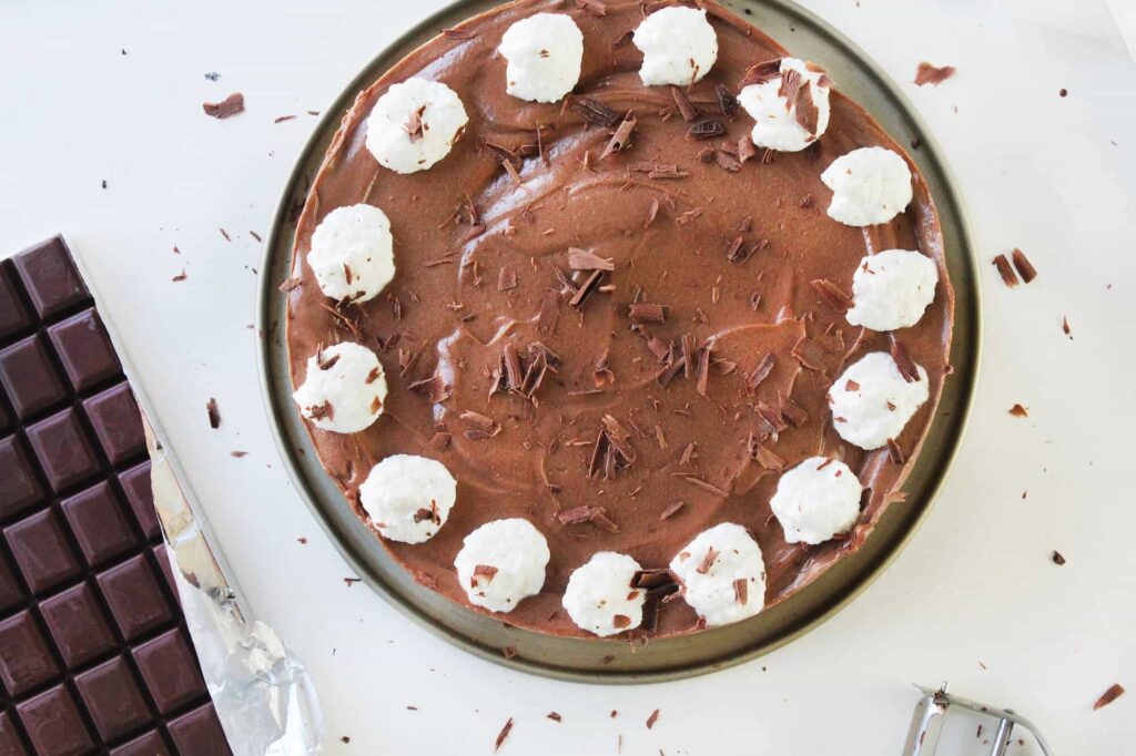 No bake nutella pie