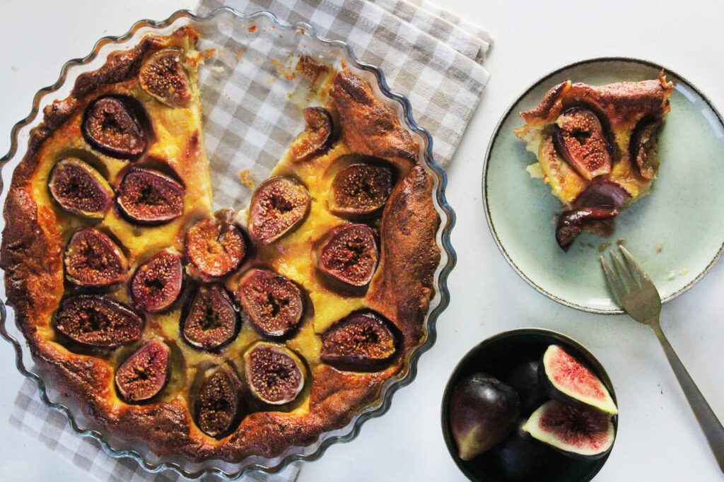 Clafoutis de higo