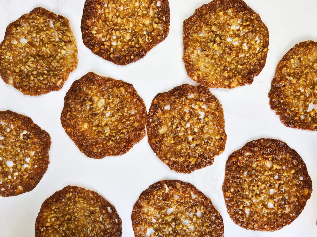 How to make lace cookies