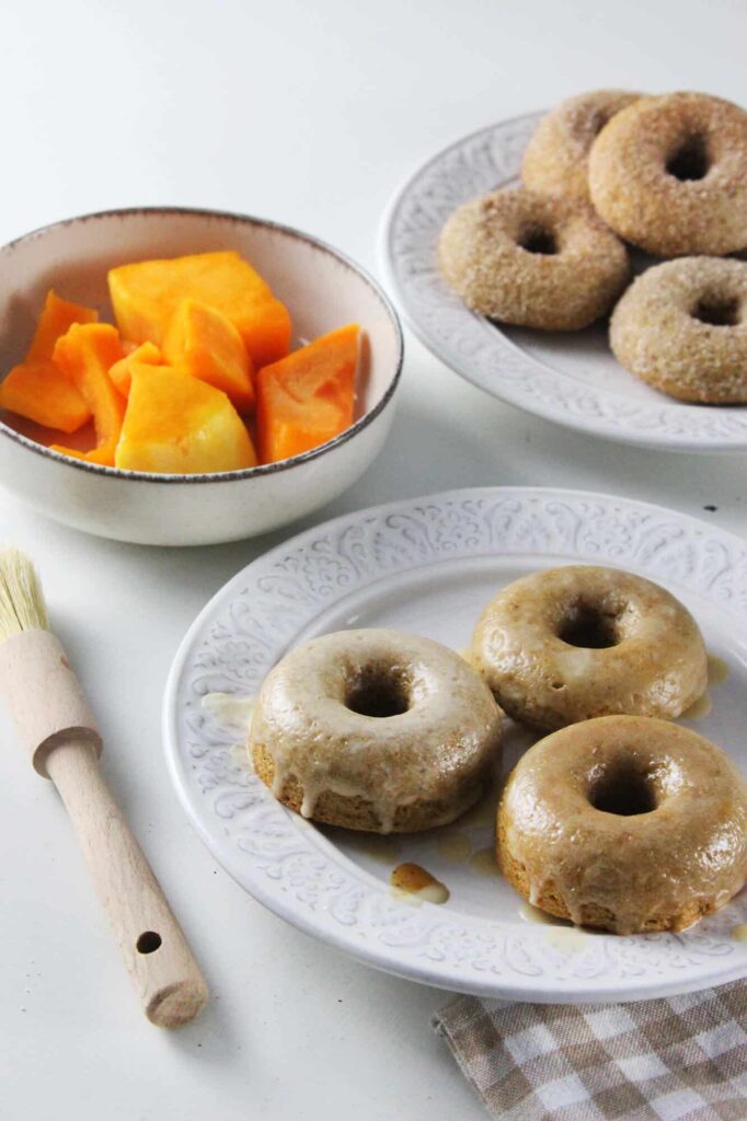 Cómo hacer donas de calabaza horneadas