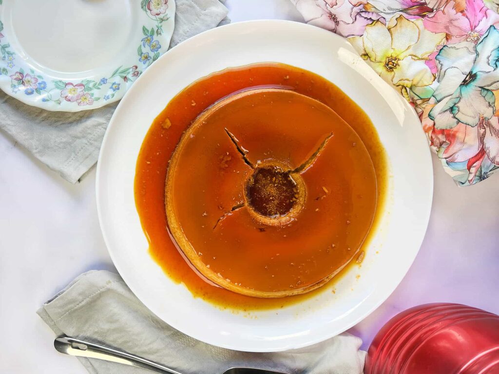 Dulce de leche creme caramel