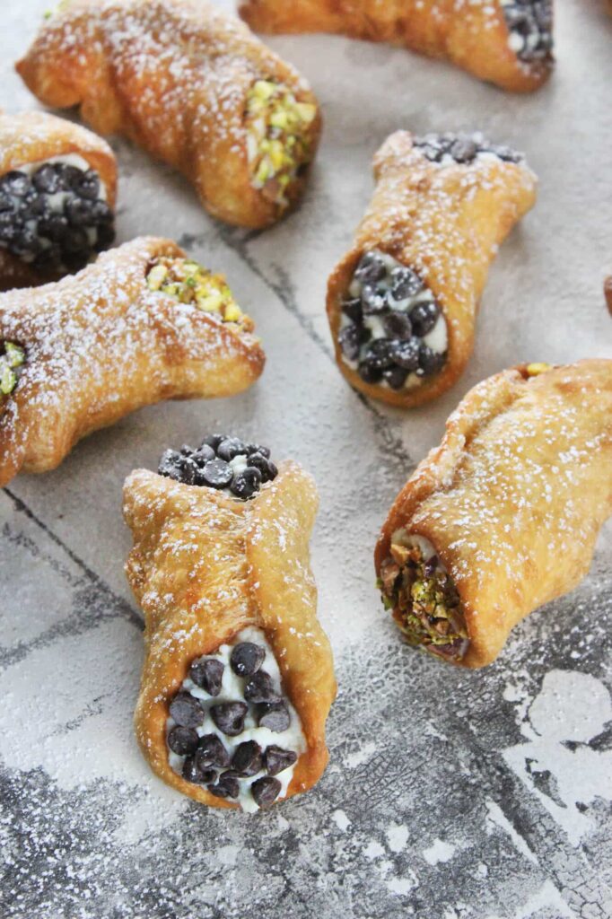 The best homemade cannoli