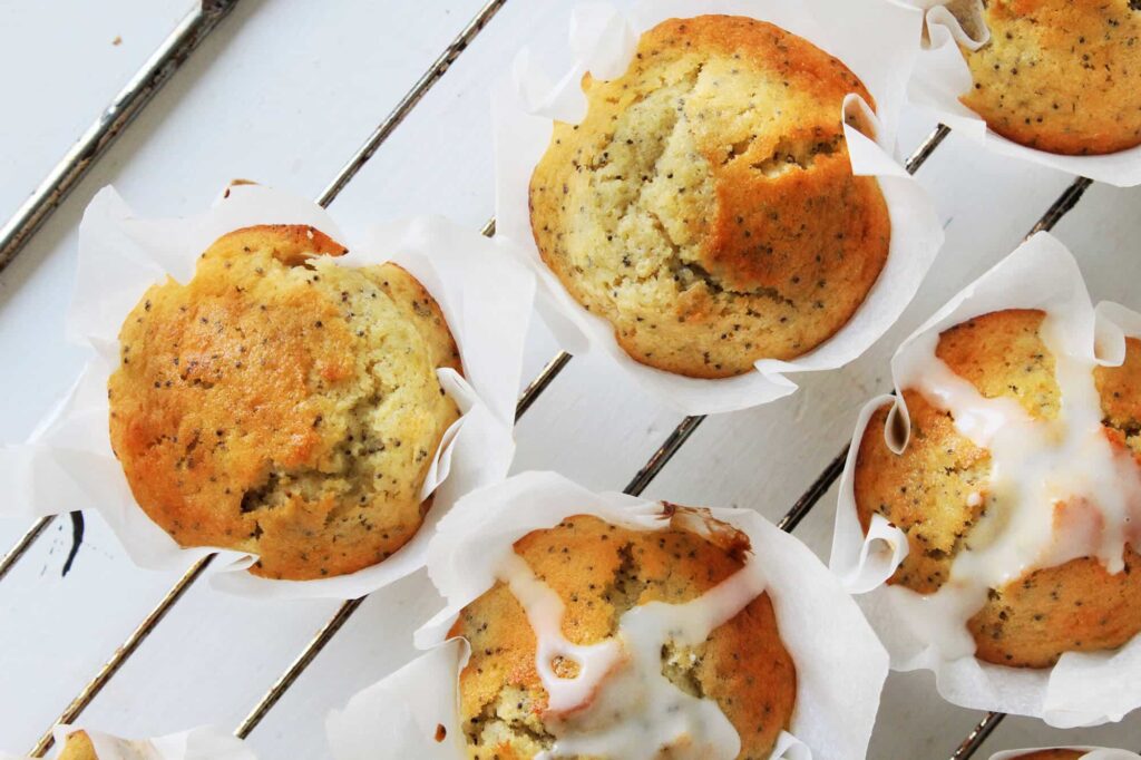 The best lemon poppy seed muffins