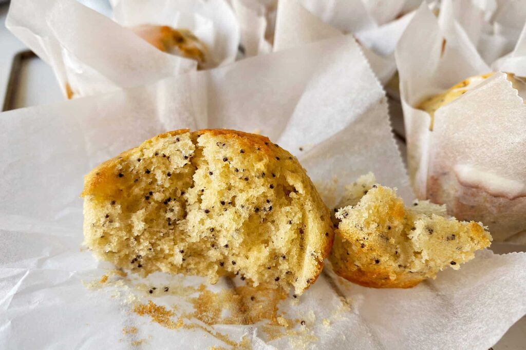 La mejor receta de muffins de limón y semillas de amapola