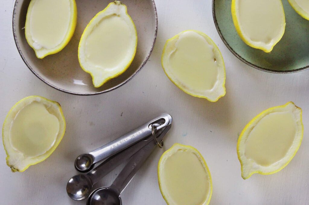 Cómo hacer un posset de limón