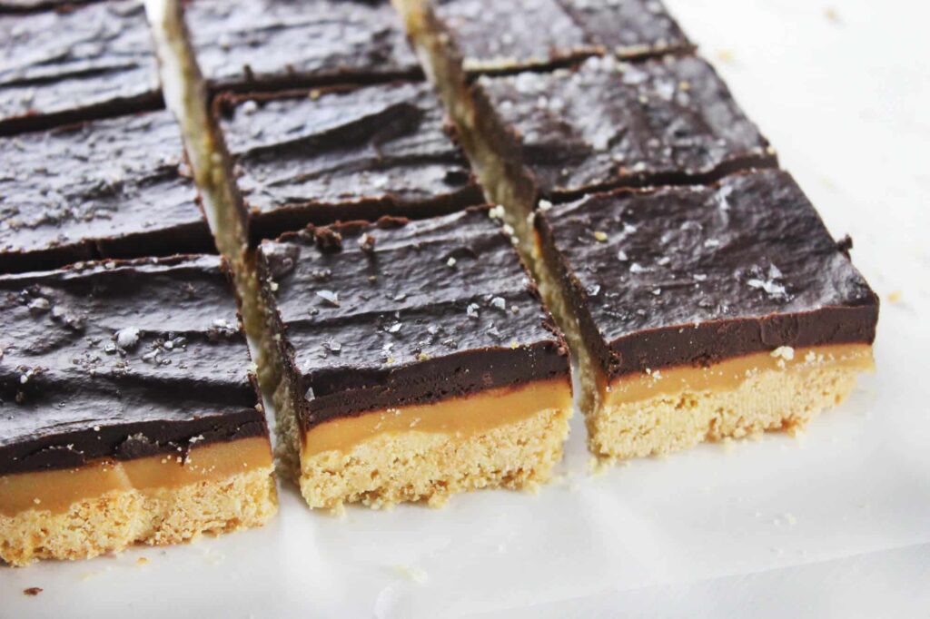 Cómo hacer Barras de caramelo y chocolate