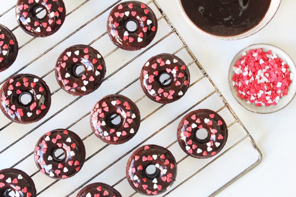 The best Chocolate baked donuts