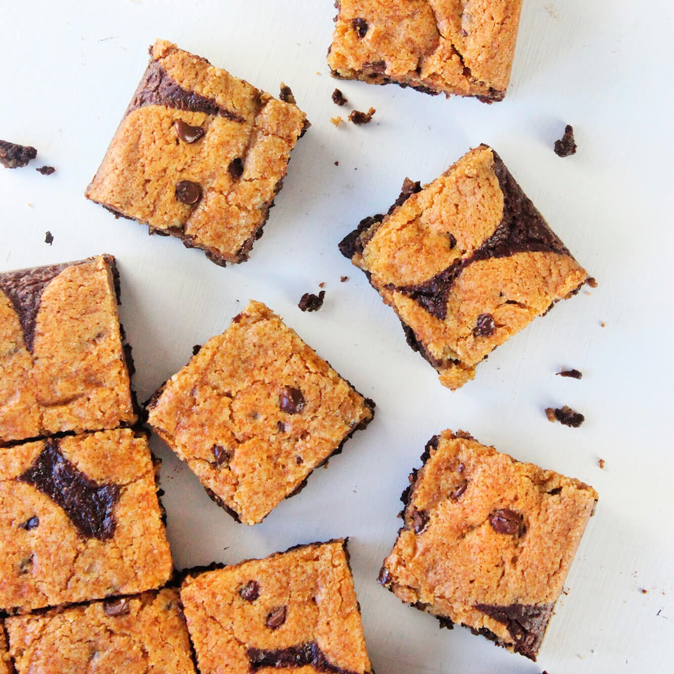 Photograph of the recipe for the best fudgy brookies.