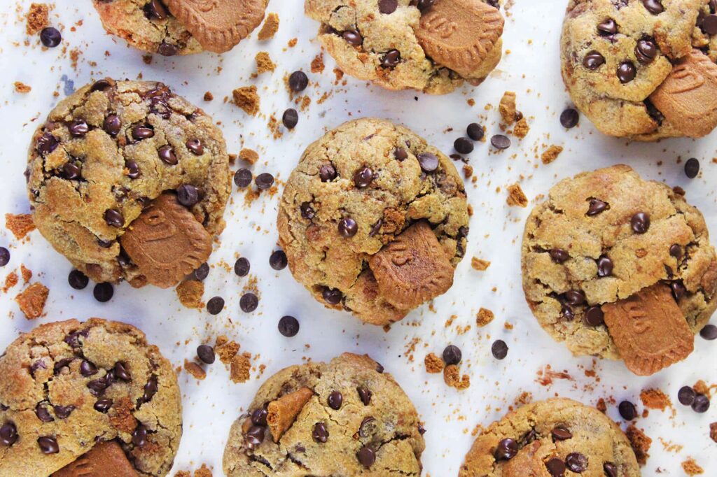 Galletas de crema lotus biscoff