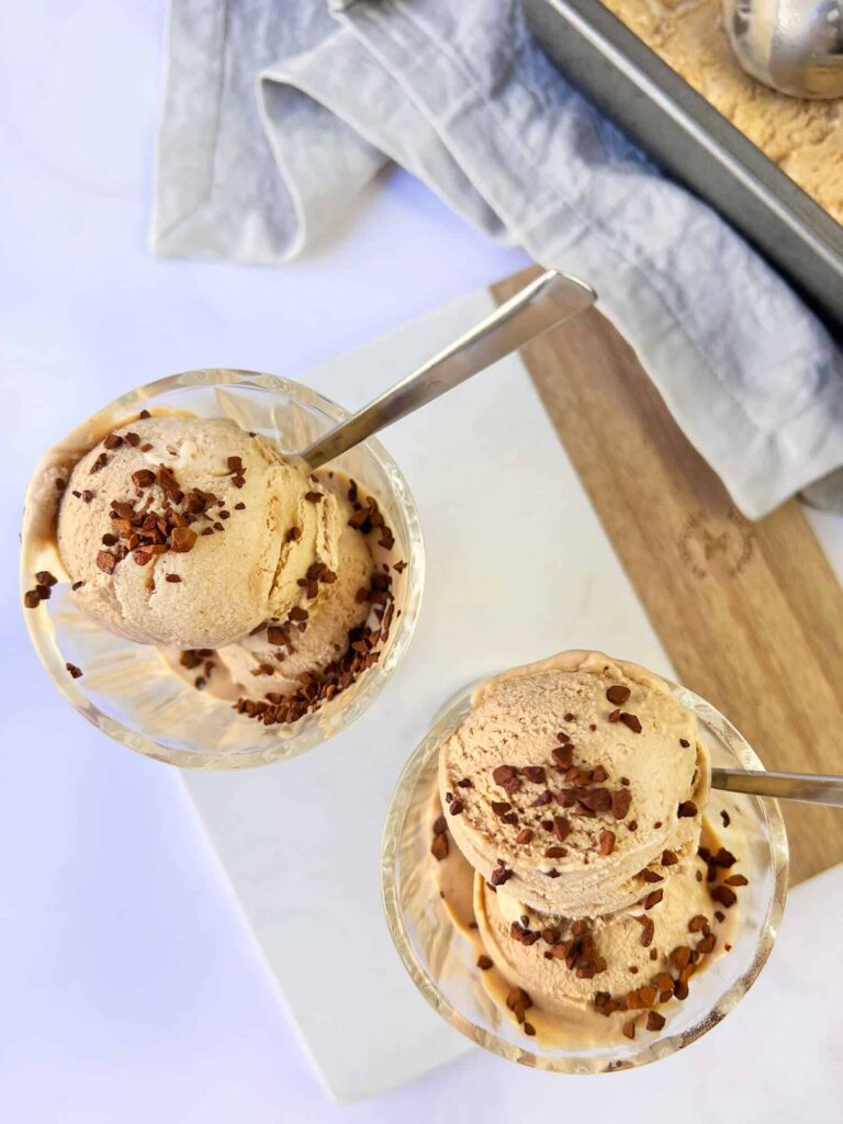 Receta de Helado de café sin máquina