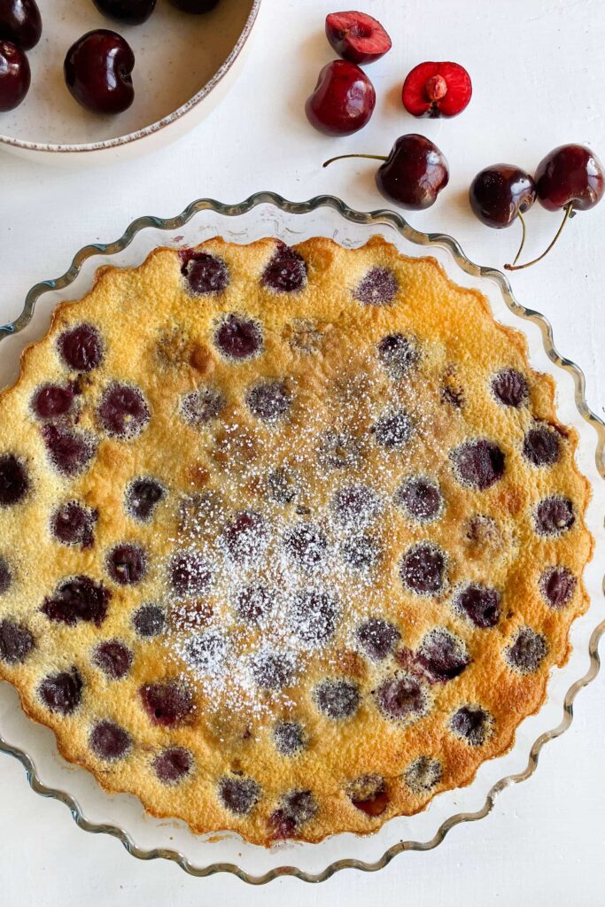 Cherry clafoutis recipe