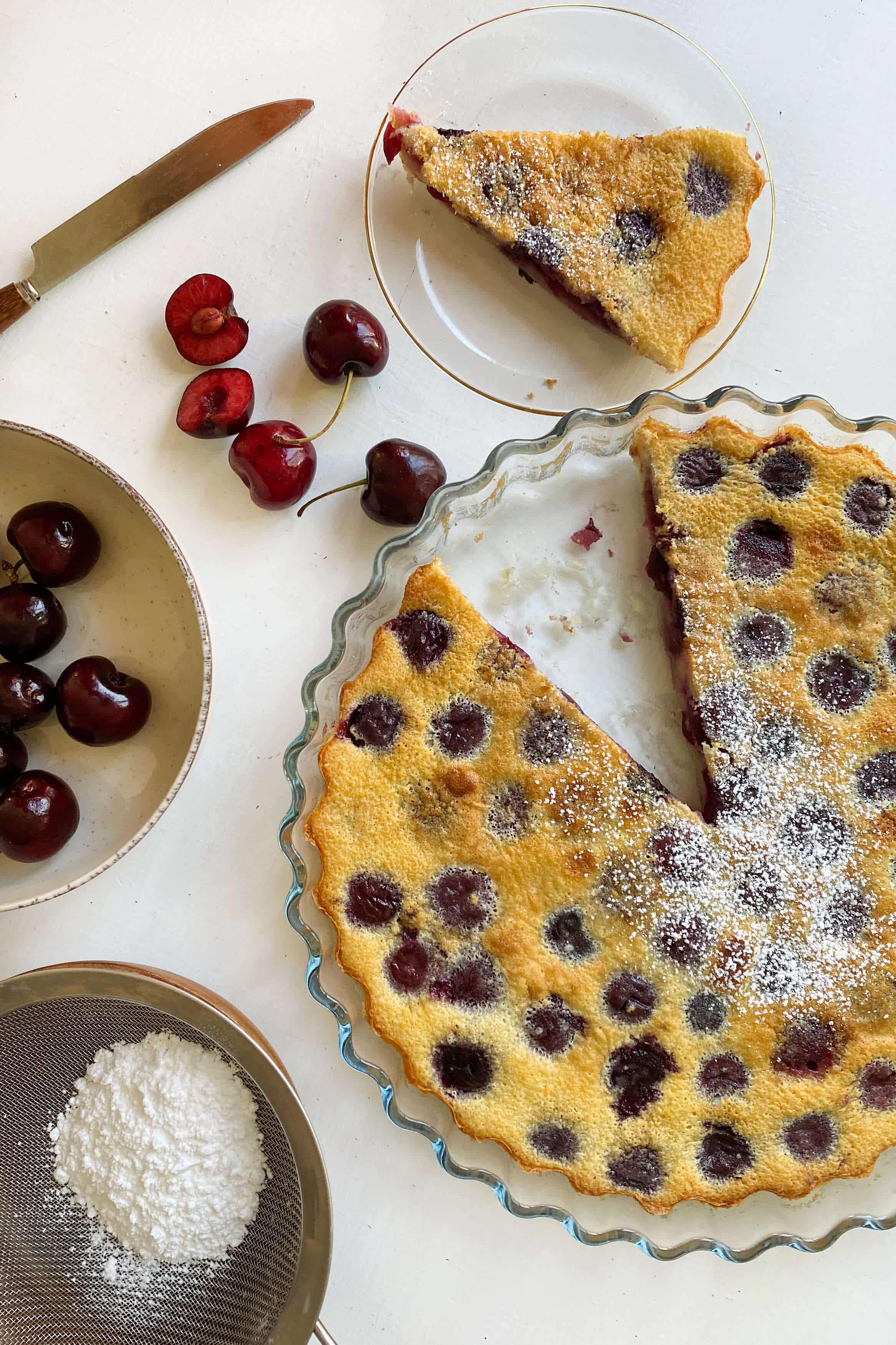 Clafoutis de cerezas