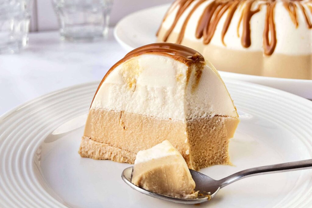 Lotus biscoff cookie butter and cheese gelatin