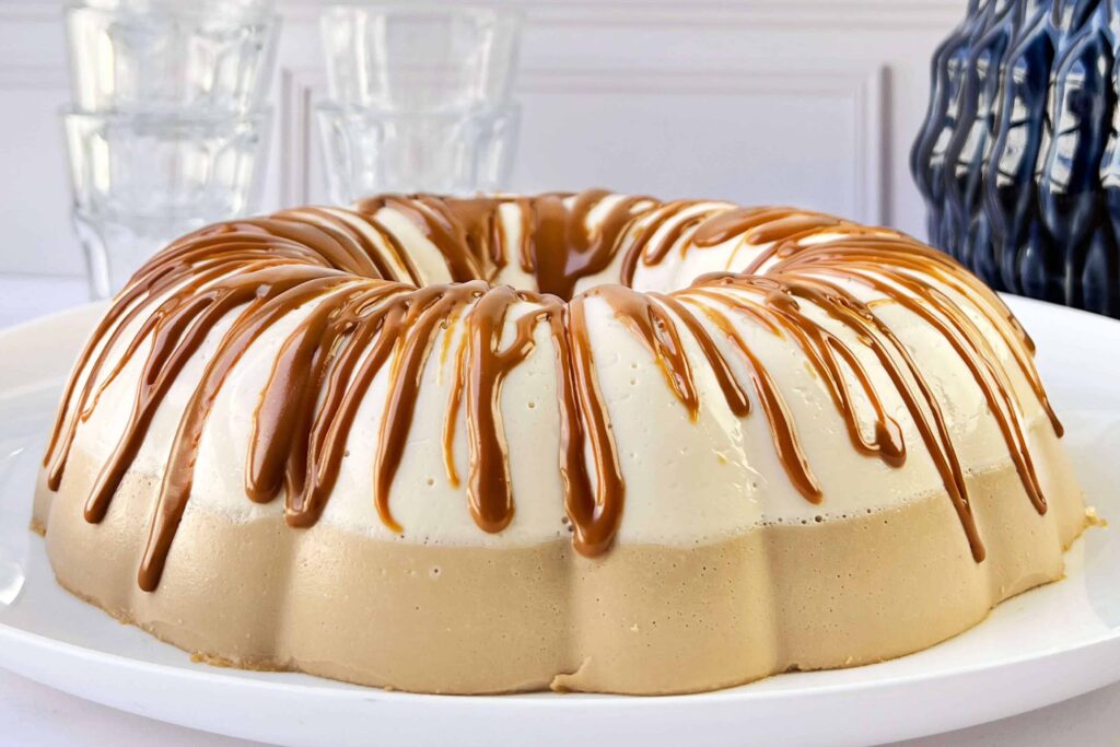 Lotus biscoff cookie butter and cheese gelatin