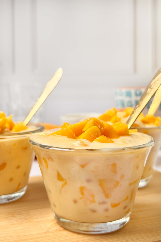Receta de mango sago