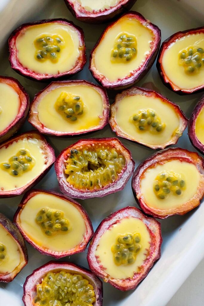 Passion fruit posset recipe
