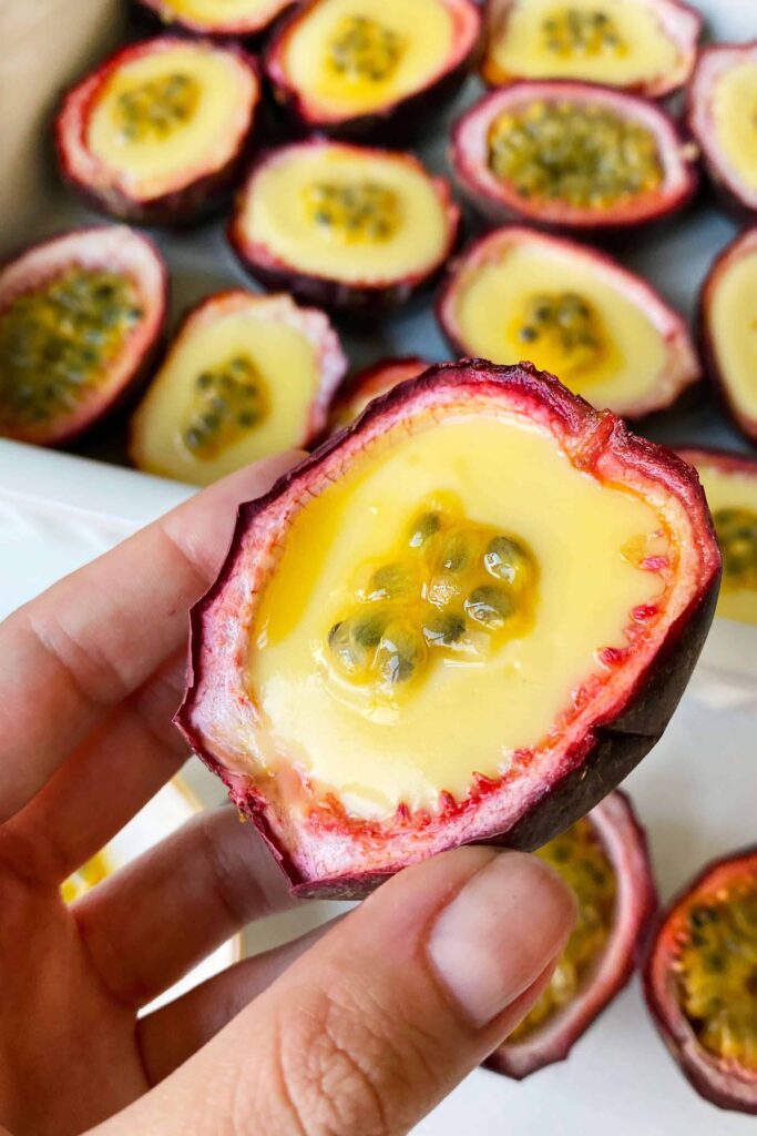 Receta de Posset de maracuyá