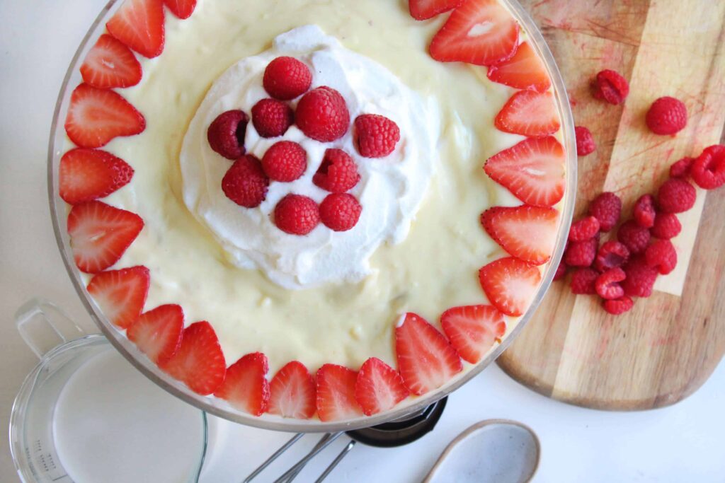 Strawberry trifle