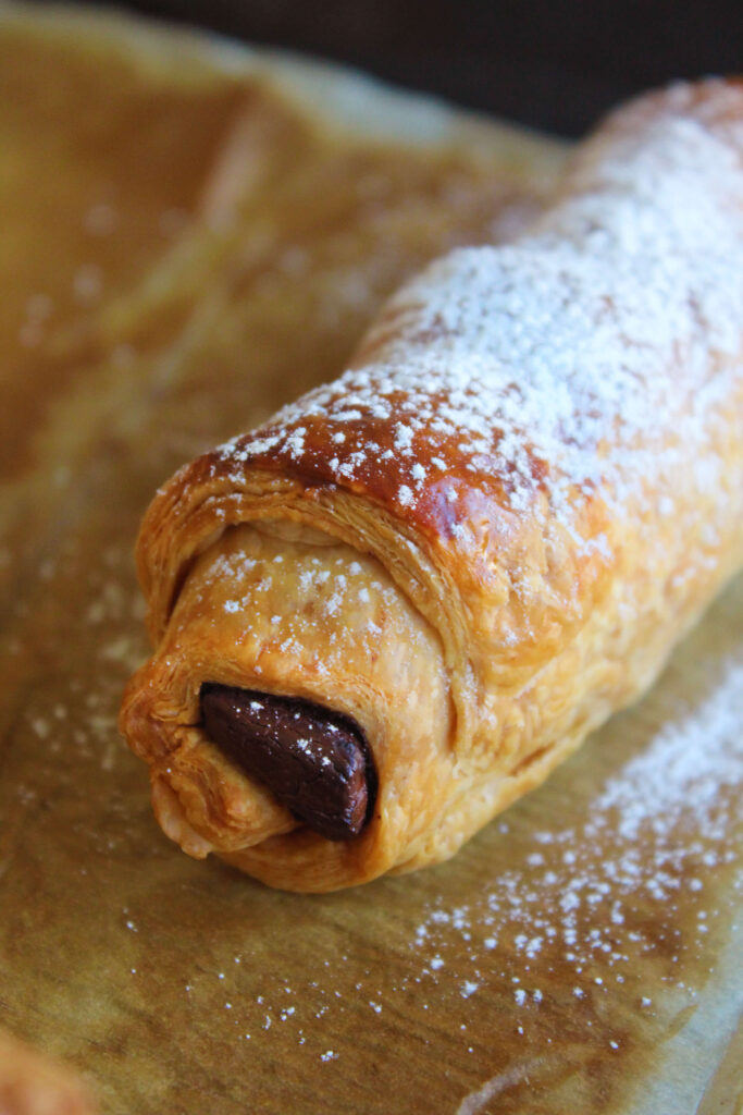 Chocolate puff pastry recipe