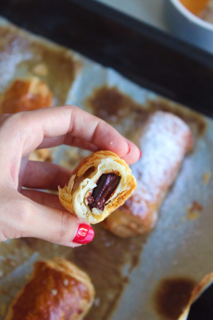 The best Chocolate puff pastry