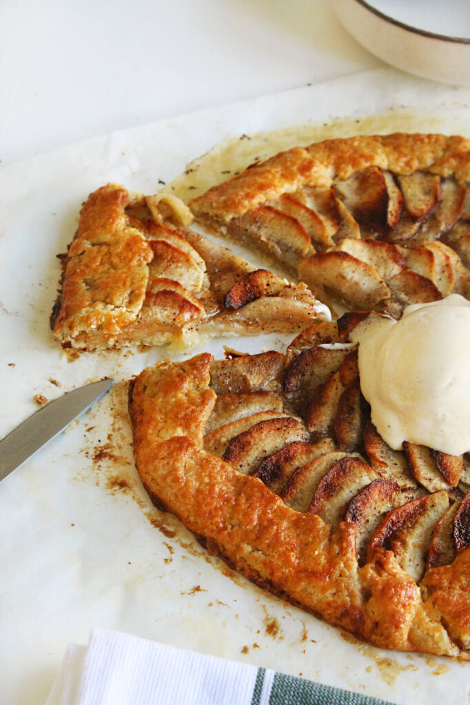 La mejor Galette de manzana