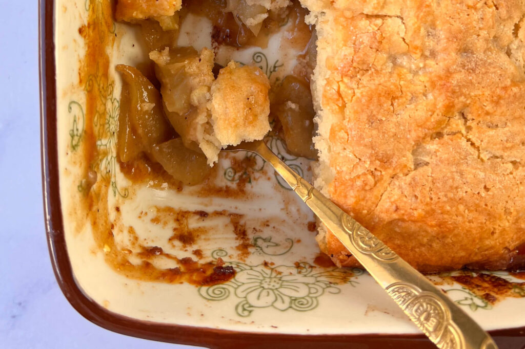 Apple cobbler