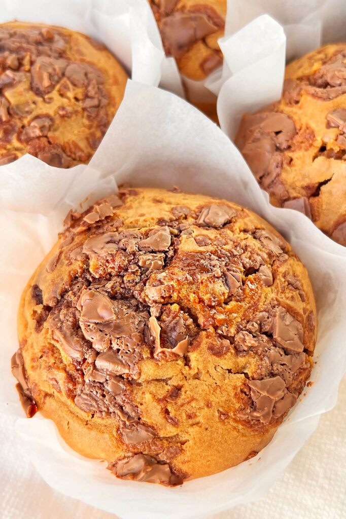 The best Dulce de leche muffins