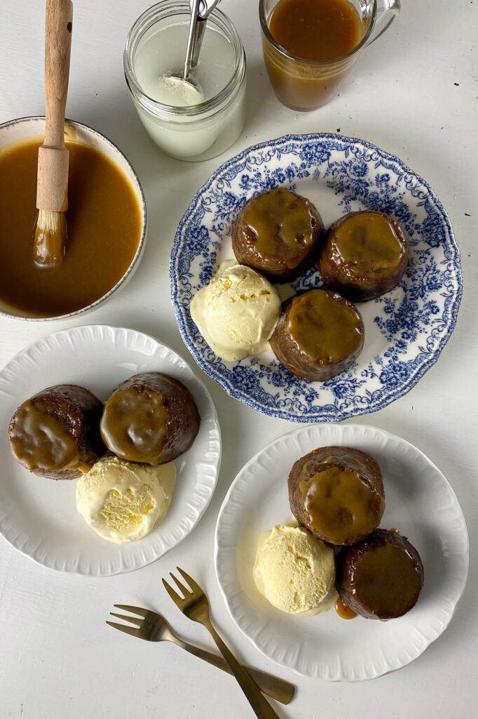 El mejor Pudín de caramelo pegajoso