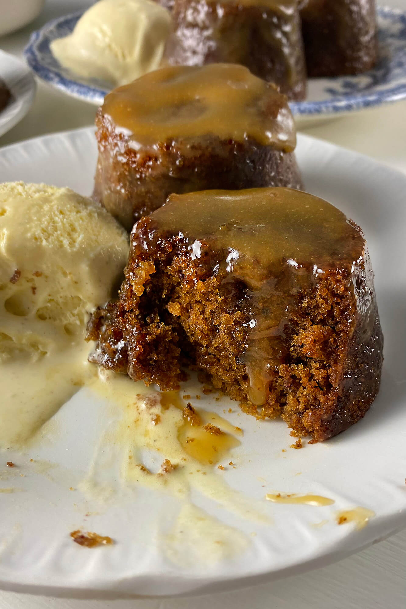 Sticky toffee pudding