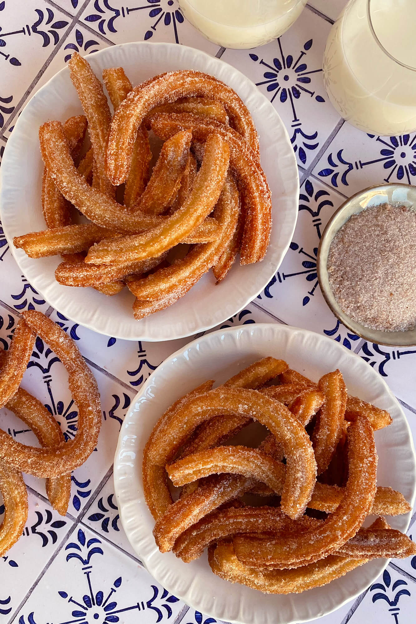 Homemade churros