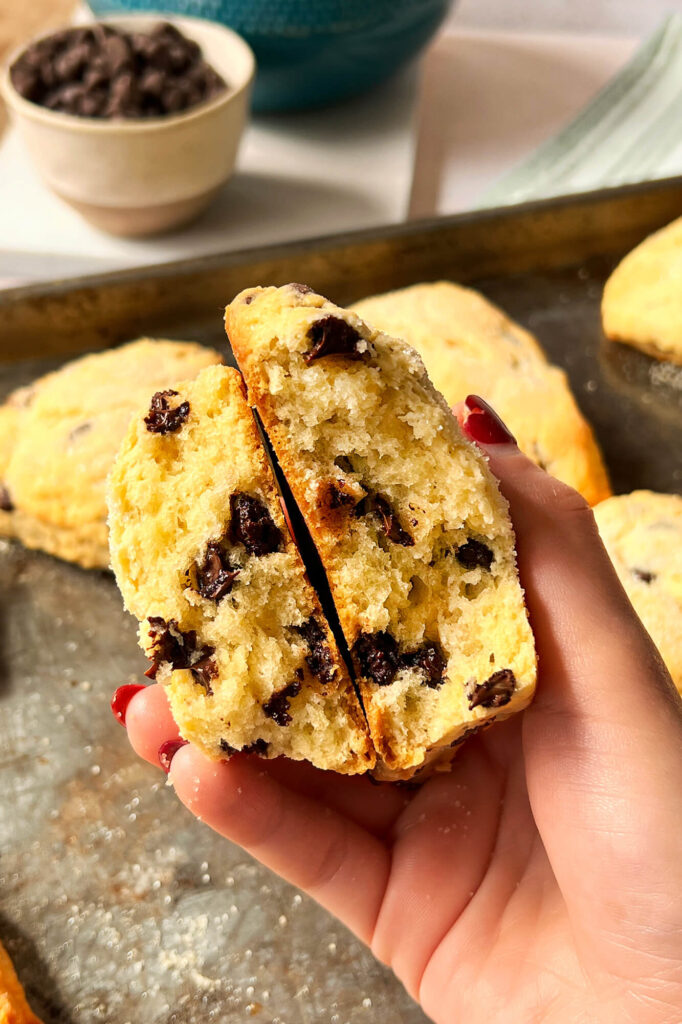 Chocolate chip scones recipe