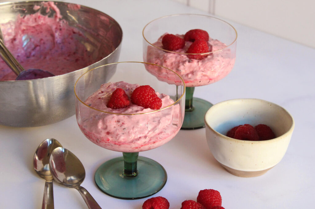 Cupid's cloud (Valentine's Day dessert)