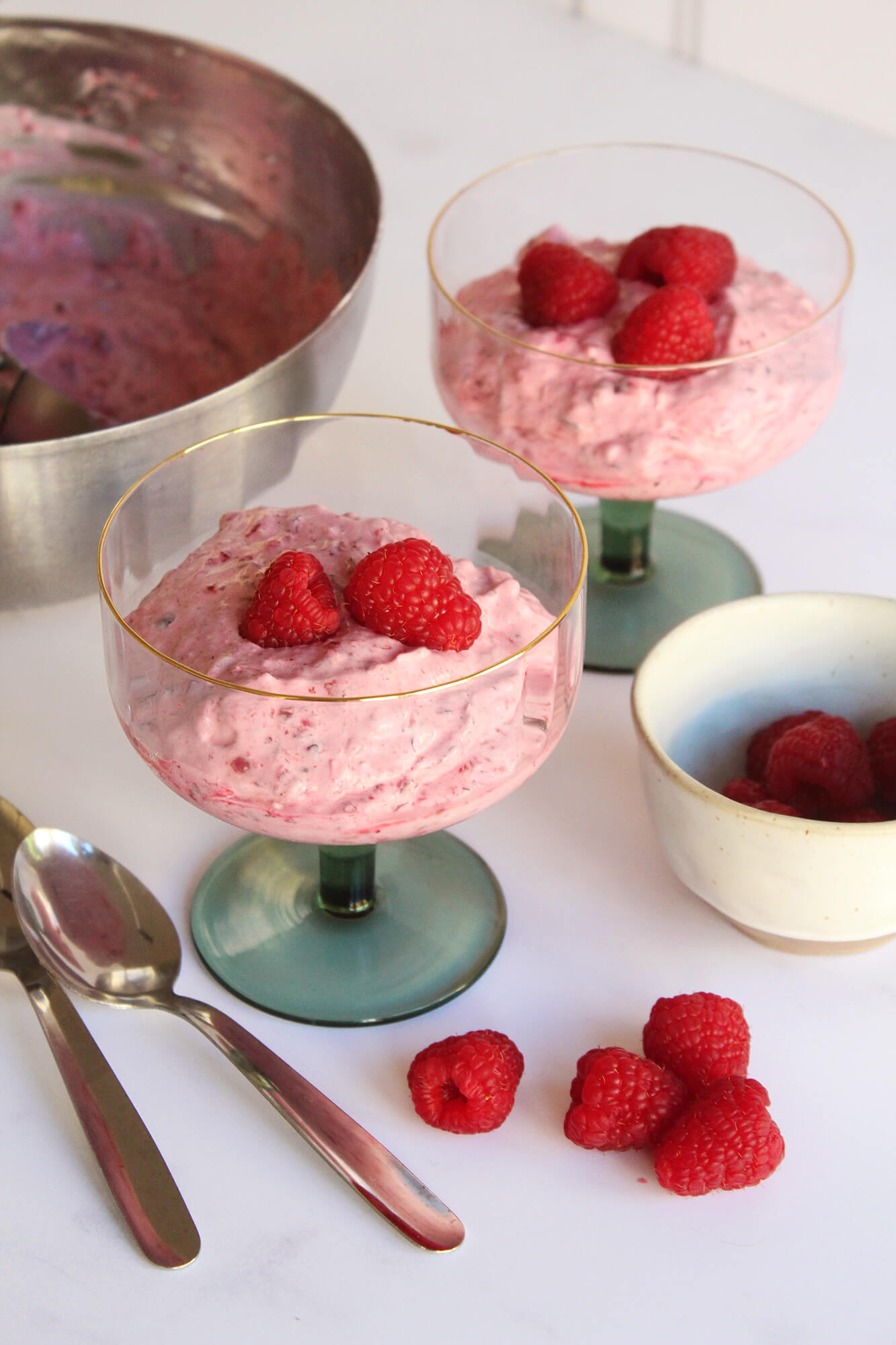 Nube de cupido (postre de San Valentin)
