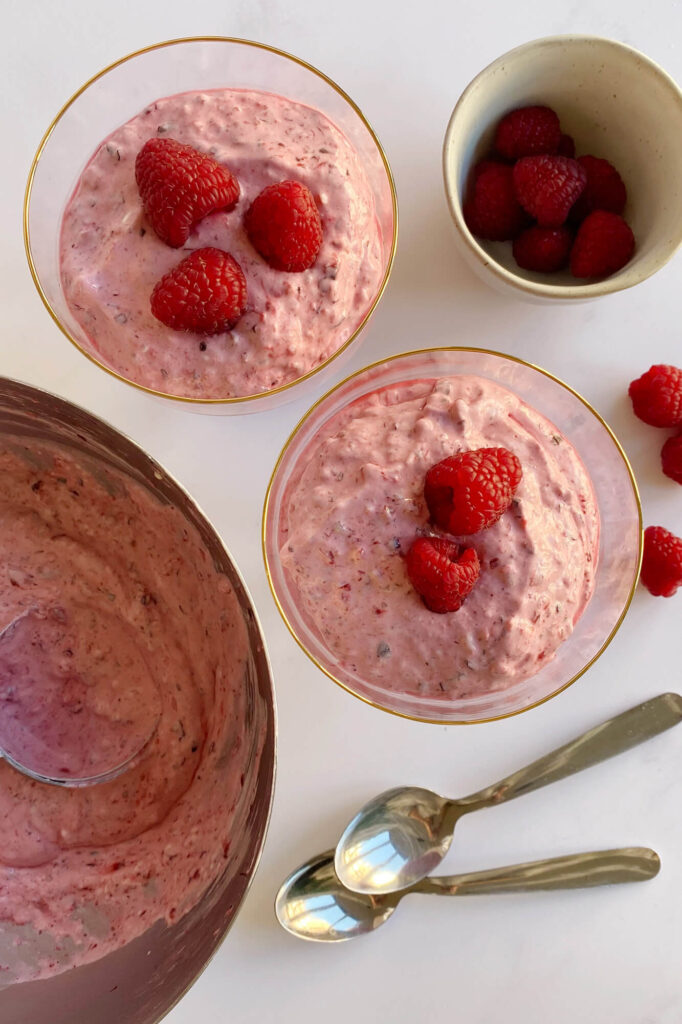 Nube de cupido (postre de San Valentin)