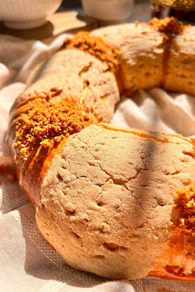 Rosca de reyes de lotus