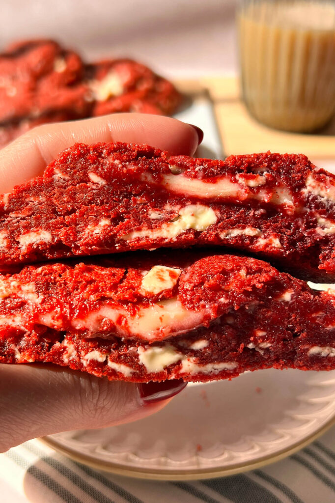 Una masa: muchas galletas red velvet