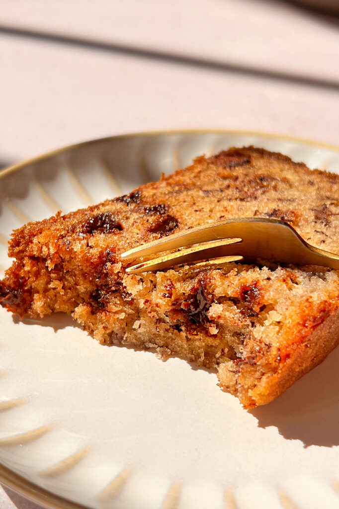 The best Chocolate chip banana bread