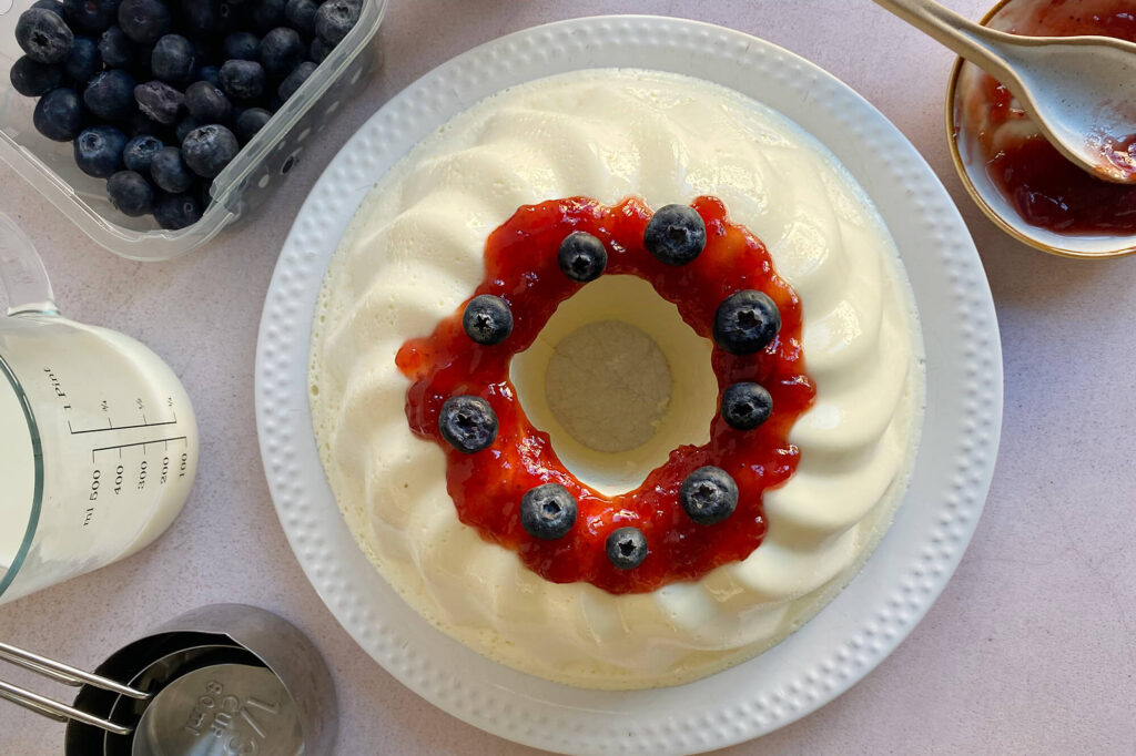 Receta de Gelatina de yogurt
