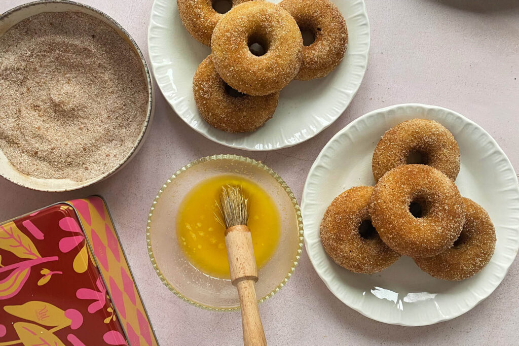 Las mejores Donas de canela horneadas