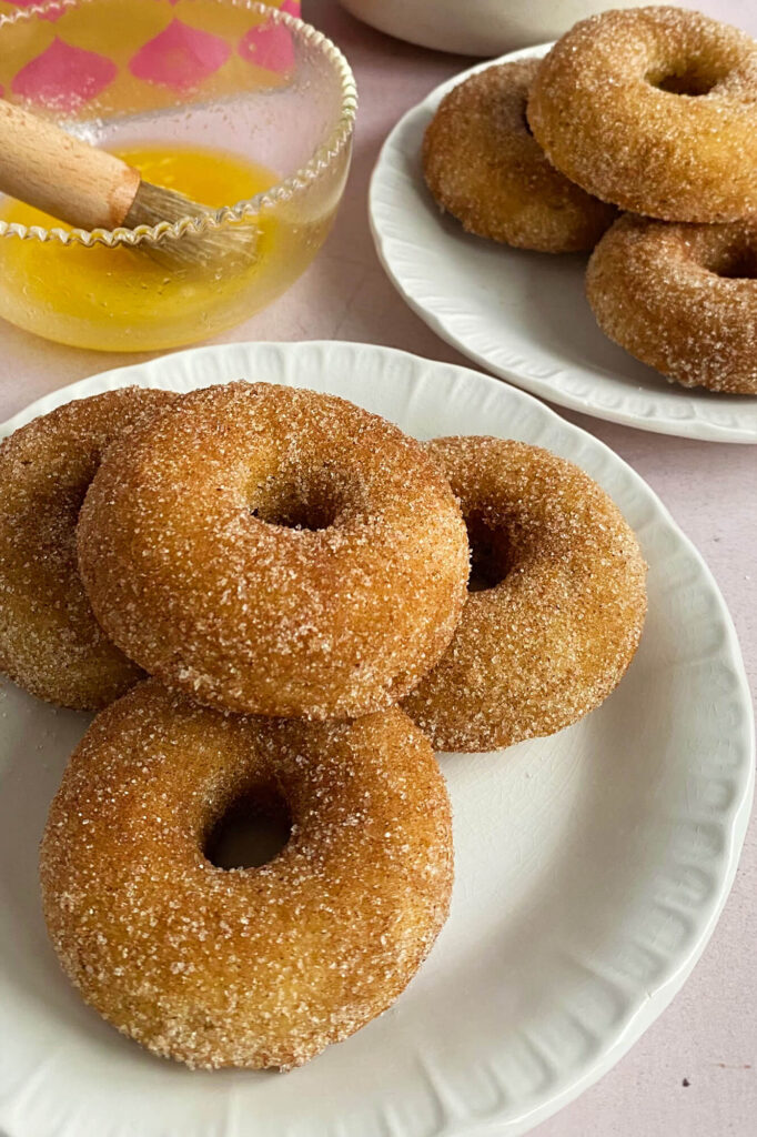 Cómo hacer Donas de canela horneadas