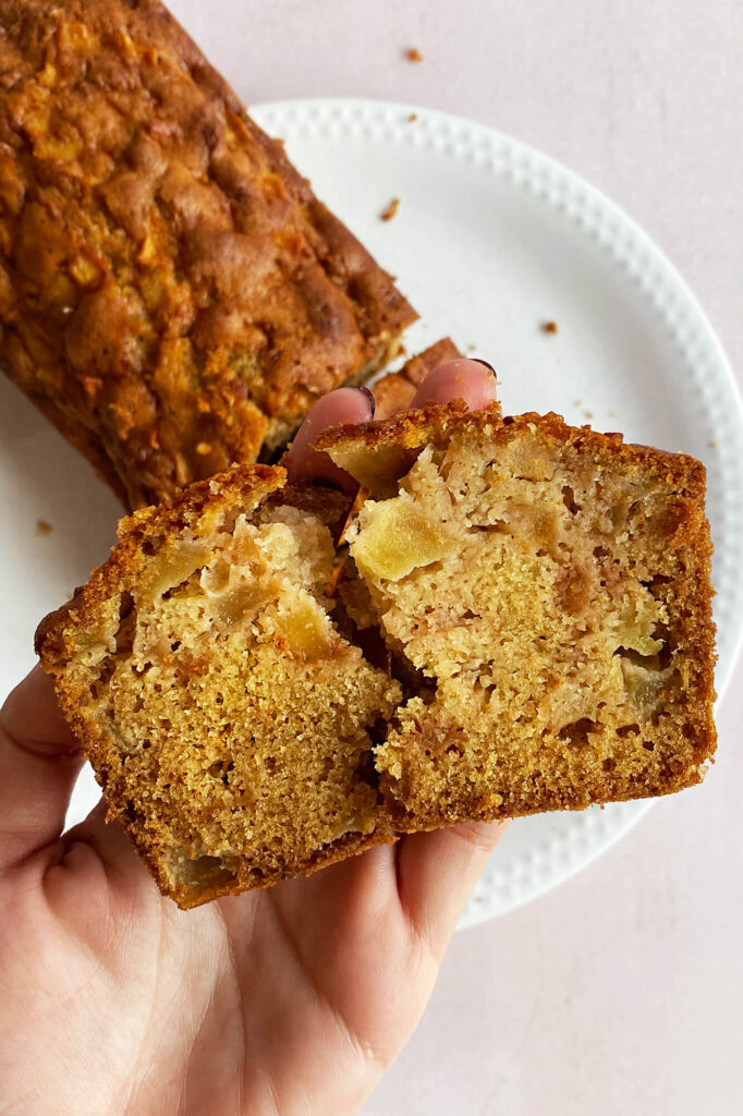 Receta de Pan de manzana (receta de la abuela)