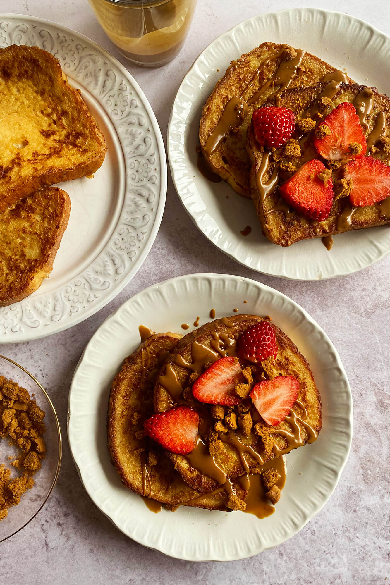 Lotus biscoff french toast