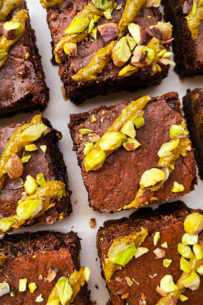 The best Pistachio brownies