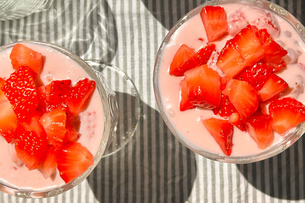 Sago de fresa