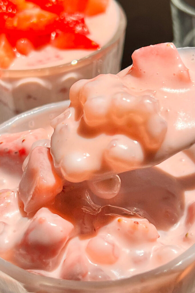Strawberry sago