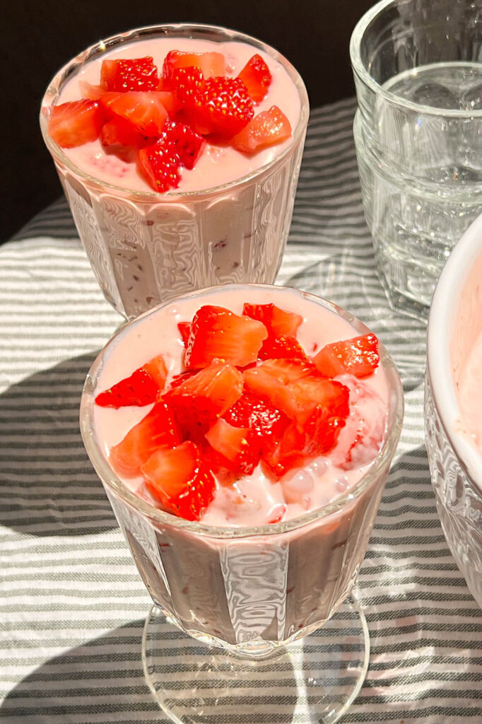 How to make Strawberry sago