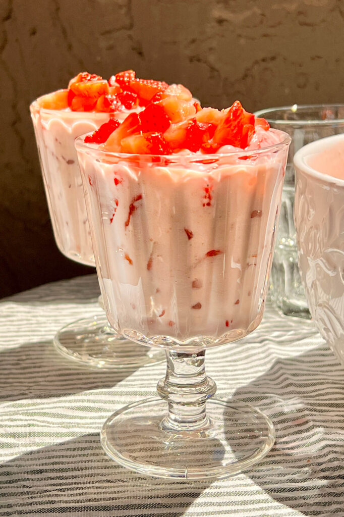 Strawberry sago recipe